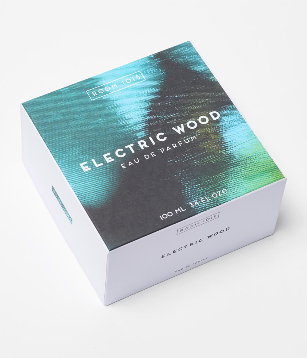 Electric Wood Perfume by Room 1015 Niche perfume brand in Dubai