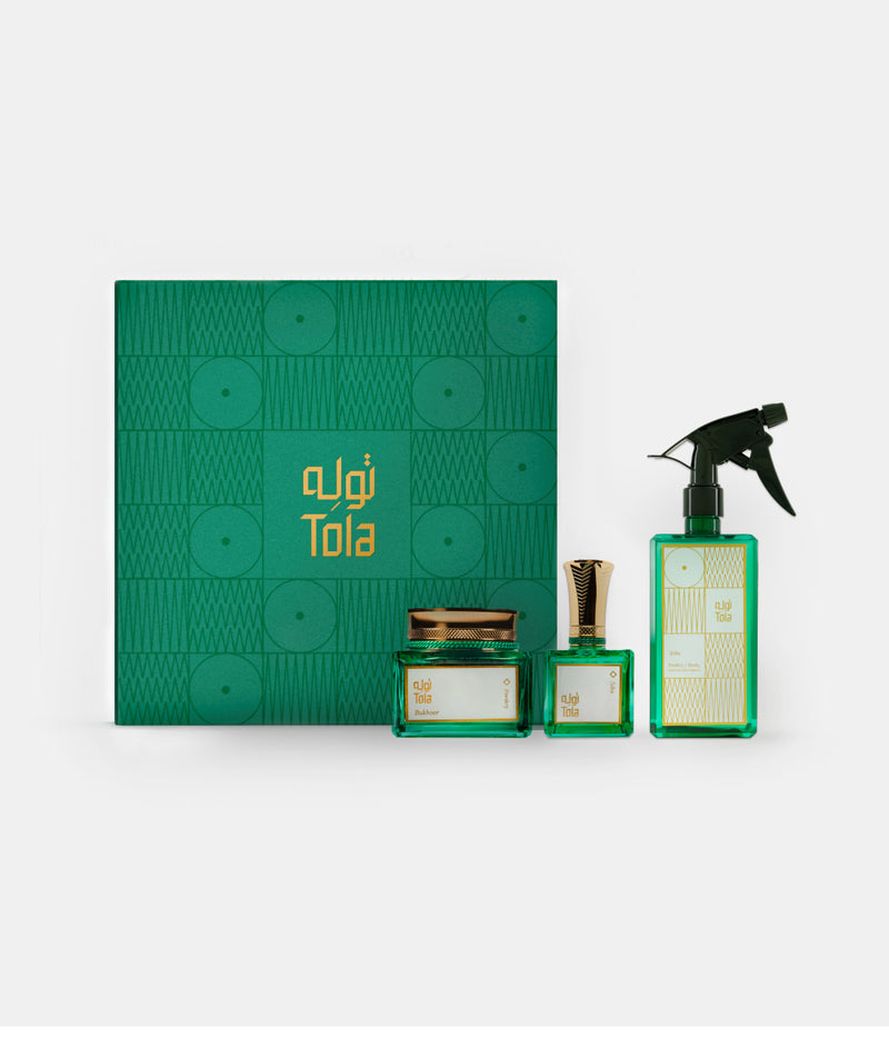 Tola Gift Set Powdery - Bukhoor Gift Sets in Dubai and UAE