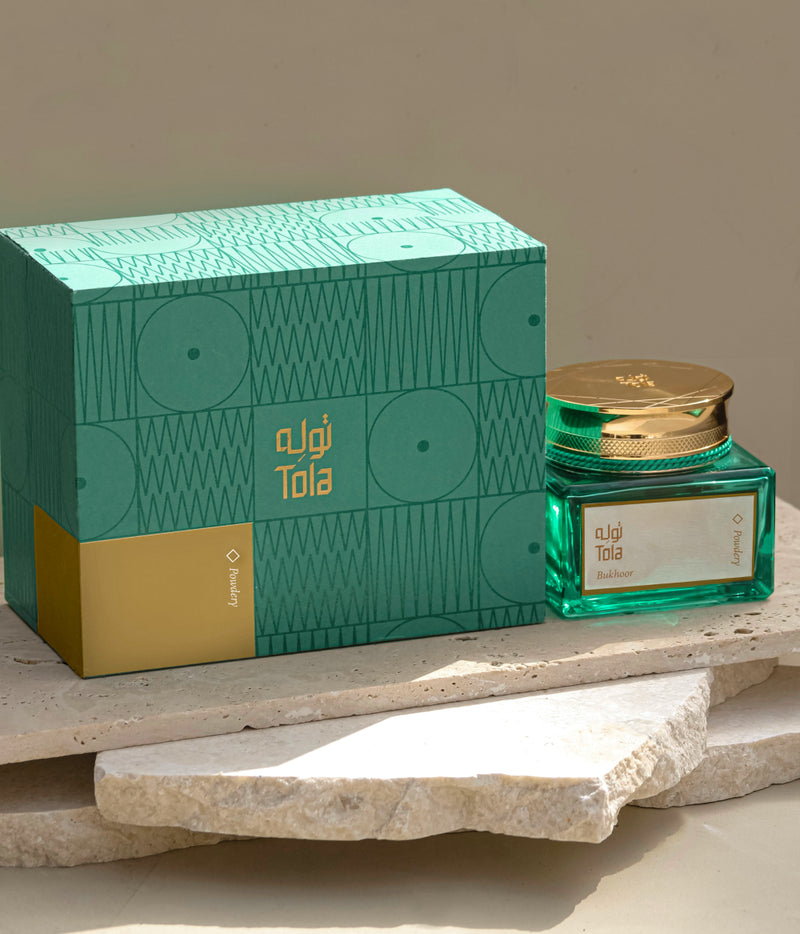 Powdery Bukhoor Box by TOLA - Buy Bukhoor Online in Dubai and UAE