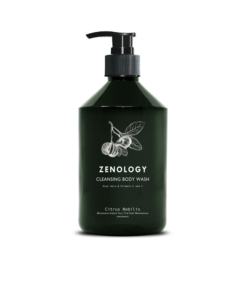 Mandarin Green Cleansing Body Wash By Zenology Brand in Dubai